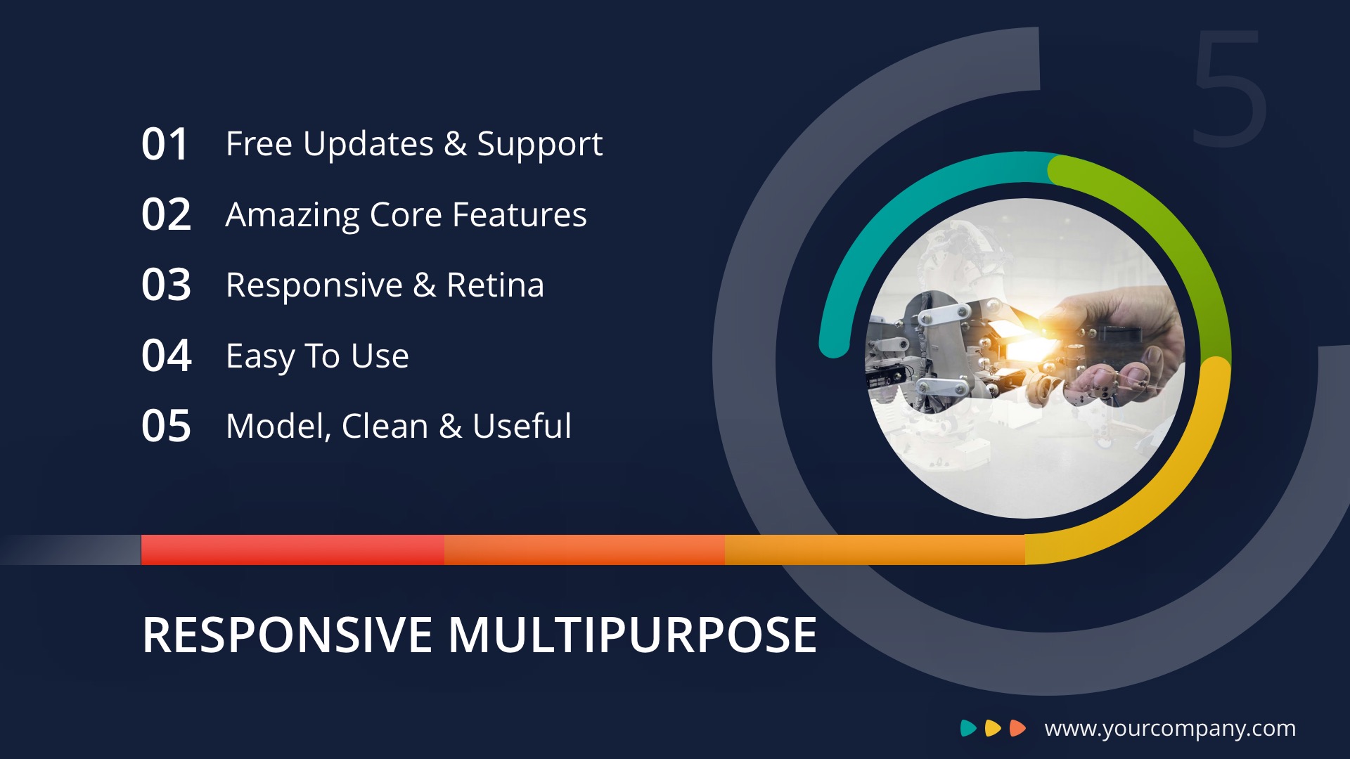 Responsive Multipurpose Powerpoint Template Presentation Templates